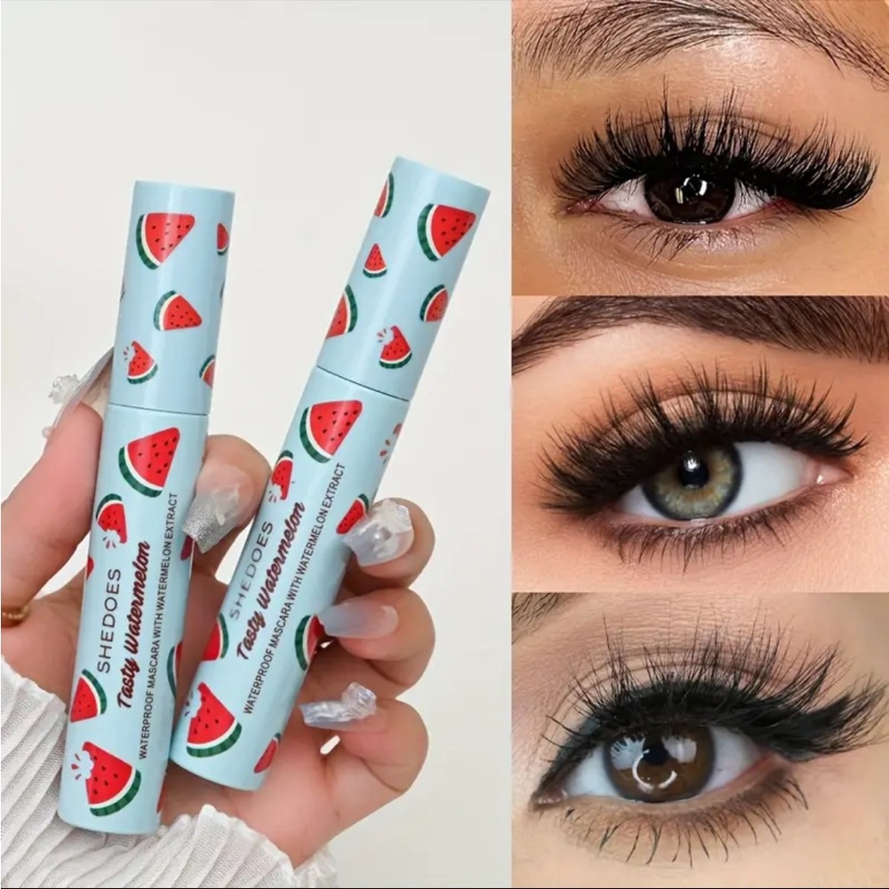 Waterproof Mascara in Light Blue Watermelon Print - Picture 6 of 8